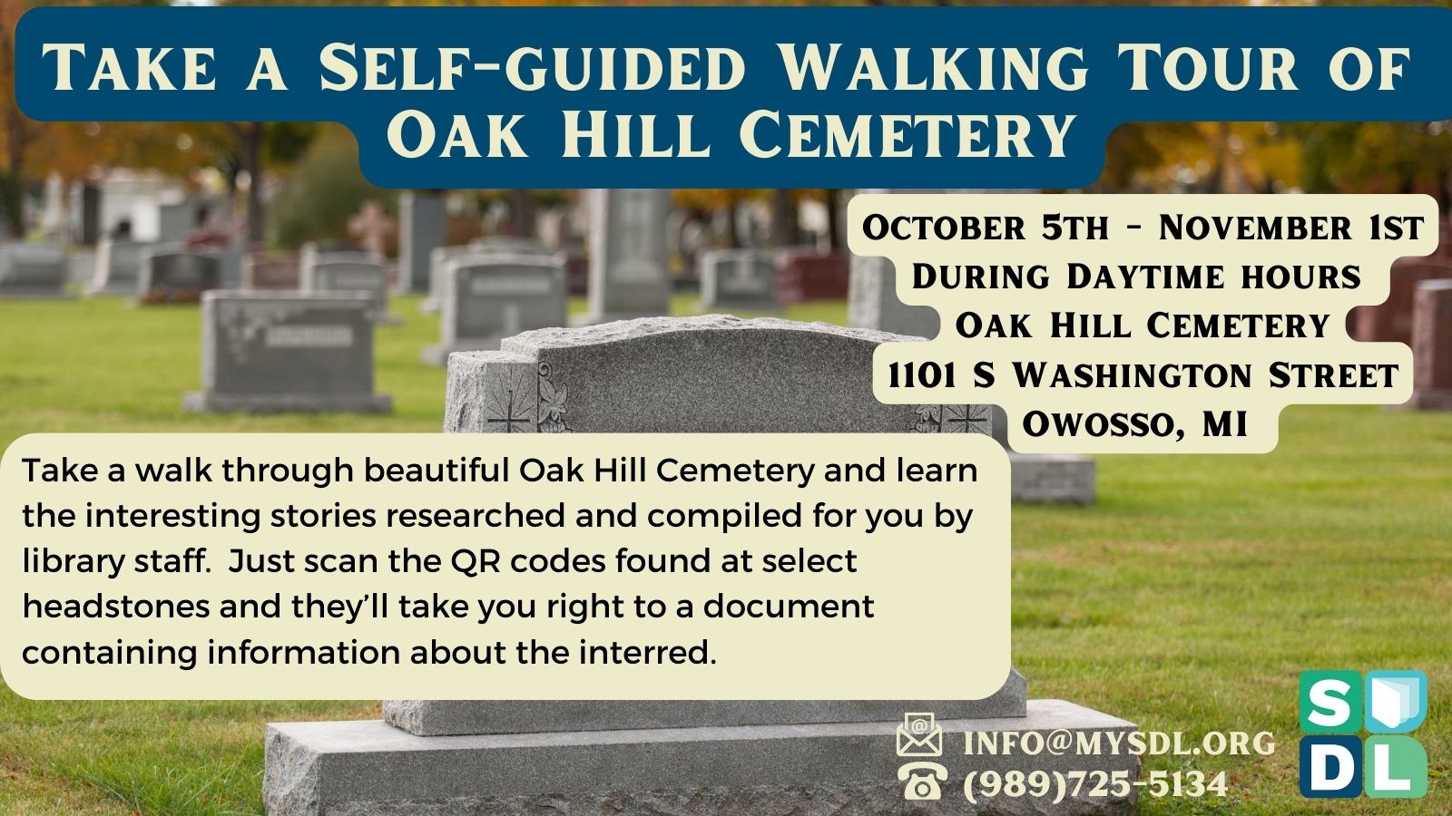 fall oak hill walking tour