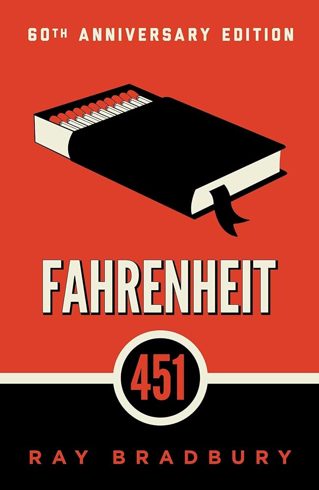 Image of "Fahrenheit 451" book cover