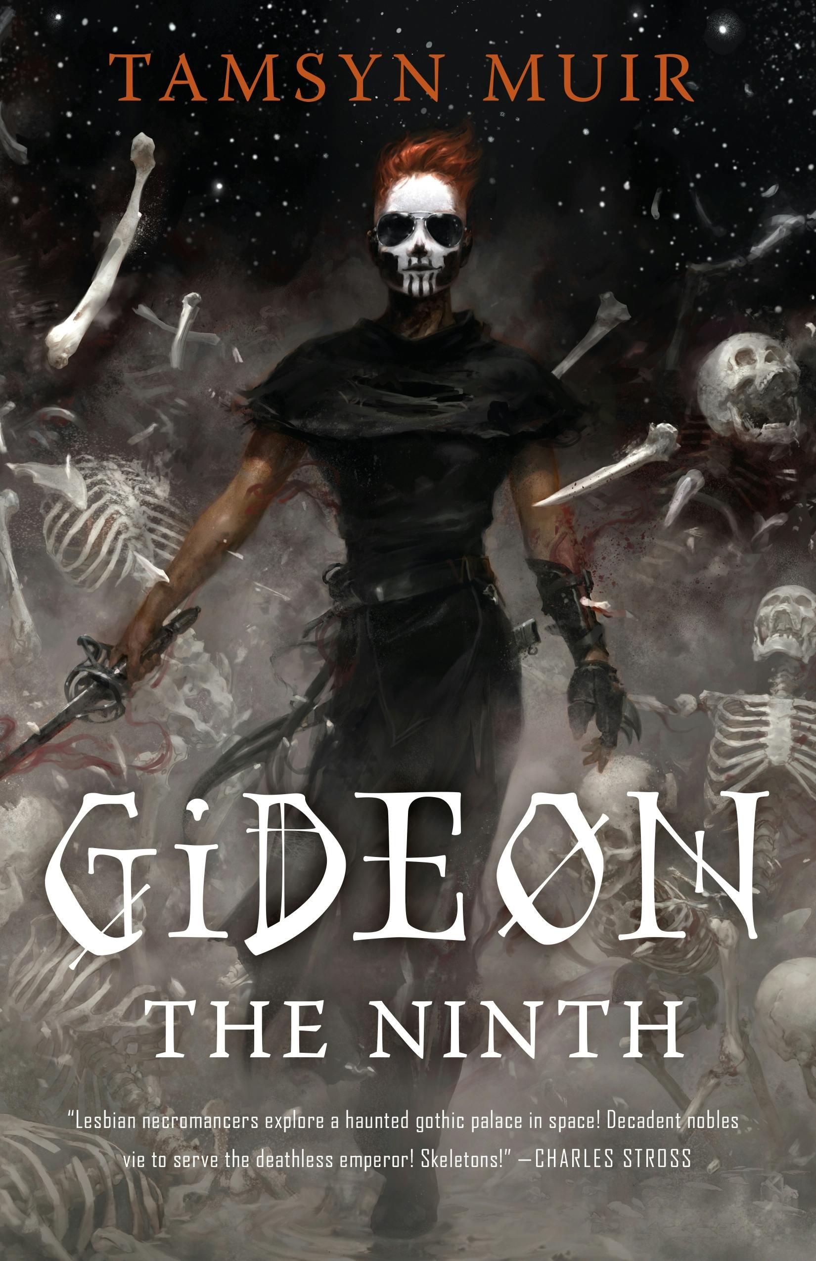 Image of the novel "Gideon the Ninth" by Tamsyn Muir