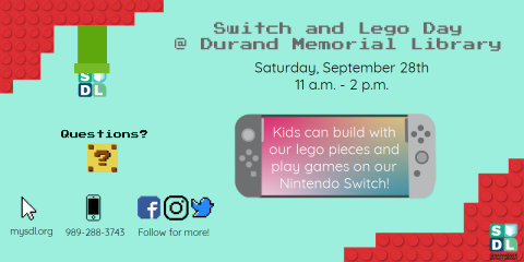 Image of Switch and Lego day