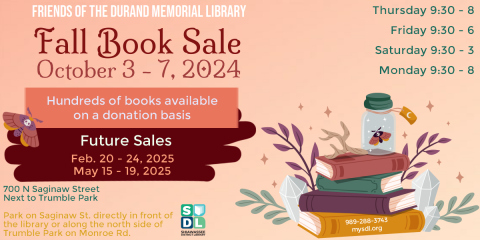 Image of October book sale