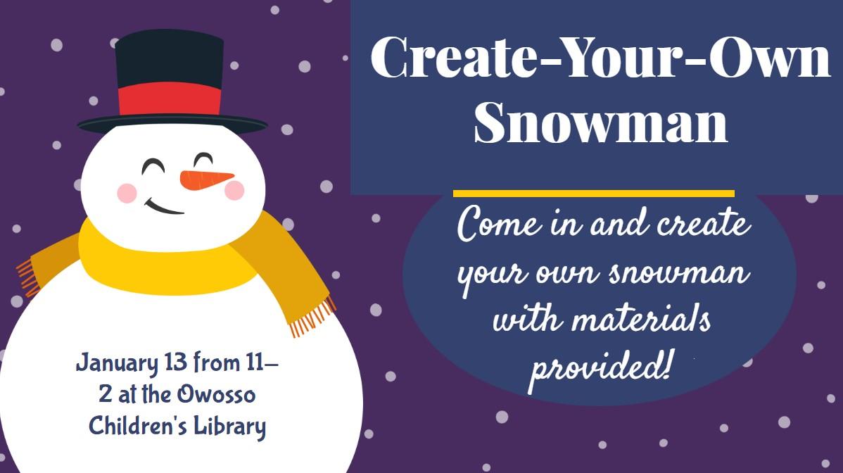 create a snowman 