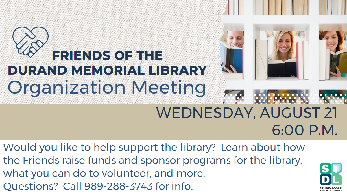 Image of "Friends of the Library" organization meeting